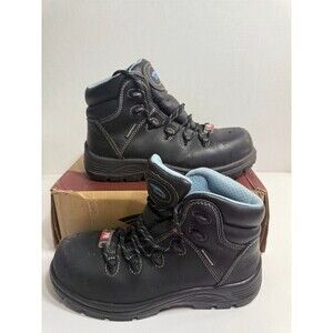 025 Avenger Boots Black/Blue-US 7.5 Womens